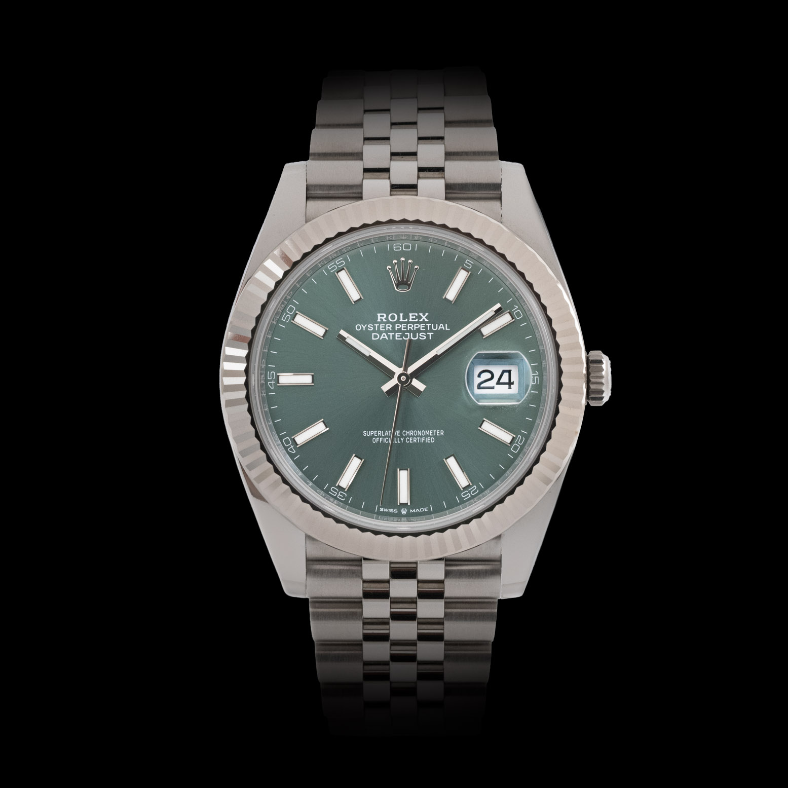 Rolex DAtejust 41mm 'Mint' Green (2022)