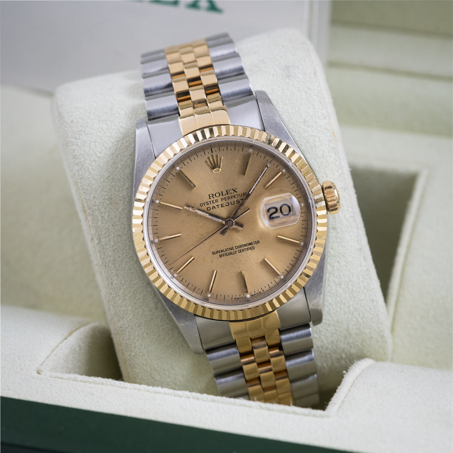 Rolex Datejust 36mm Champagne (1990) - Image 2