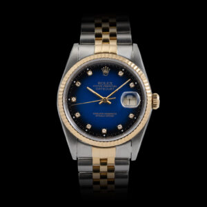 Rolex Datejust 36mm Factory Blue Vignette (1991)