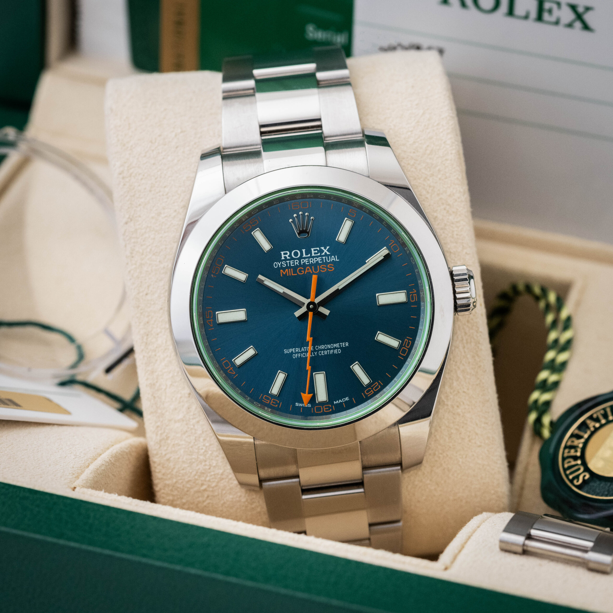 Rolex Milgauss Blue (2019) - Image 2