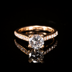 18ct Rose Gold 1.26ct Diamond